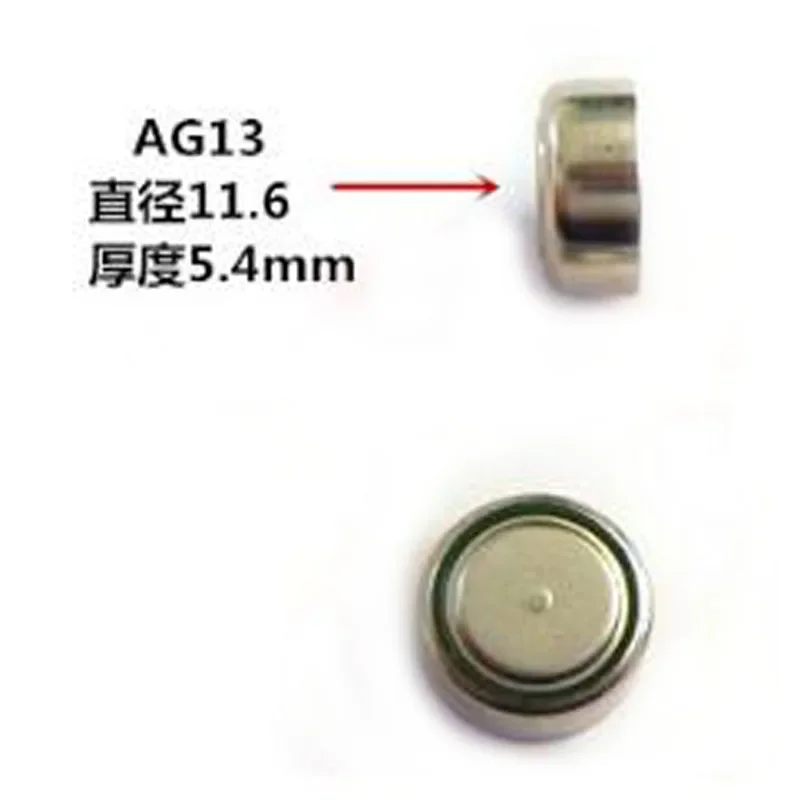 Banggood بطارية خلية زر قلوي القابل للتصرف ، مشاهدة اللعب عن بعد ، 50 قطعة ، AG13 ، LR44 ، L1154 ، 357 ، SR44 ، S76E ، SP76 ، SG13 ، V303 ، 1.55 فولت