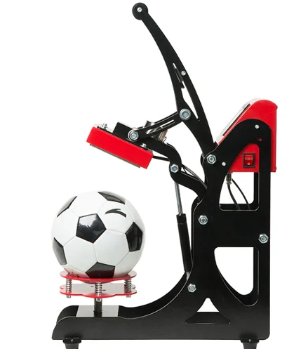 New Generation Semi Auto Manual LOGO Ball Hot Press Machine for Soccer Ball with Logo