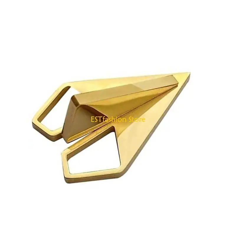 Y5GC Paper Plane Brooch Pin Popular Neckwear Accessory For Formal Outfit Social Event