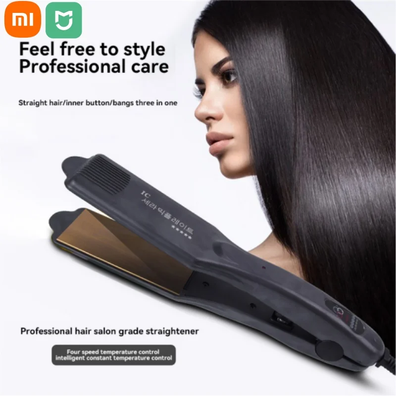 Xiaomi Mijia Straightening Splint Bang Straightening Big Wave Styling Dry And Wet Dual Speed Heat Professional Straightening Rod