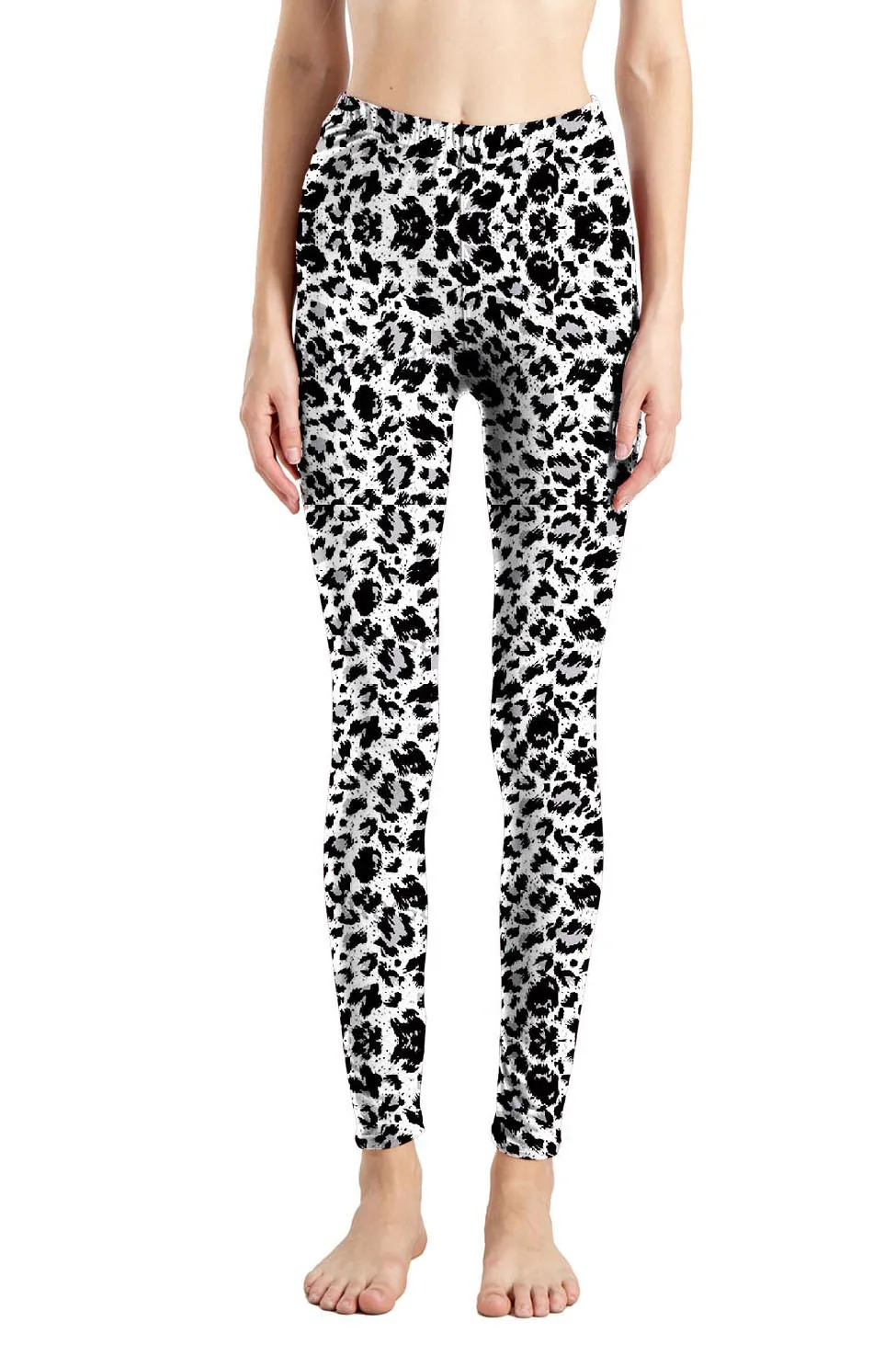 Leopard Leggings Printed High Waist Wildthing Leopard Elasticity Pants Soft Trousers For Women Workout Tights Fitness Outfits