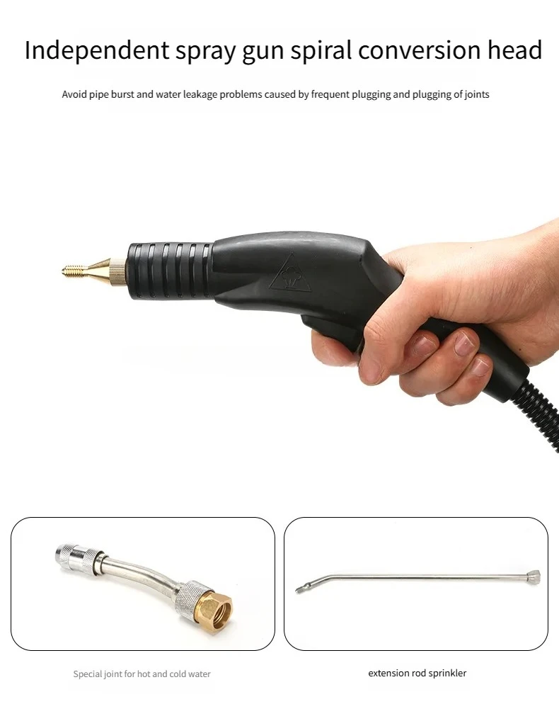 3000W High Temperature Steam Cleaner Multi-purpose Dry Wet Portable Steam Cleaner Air Condition Car Wash vapor Cleaning Machine