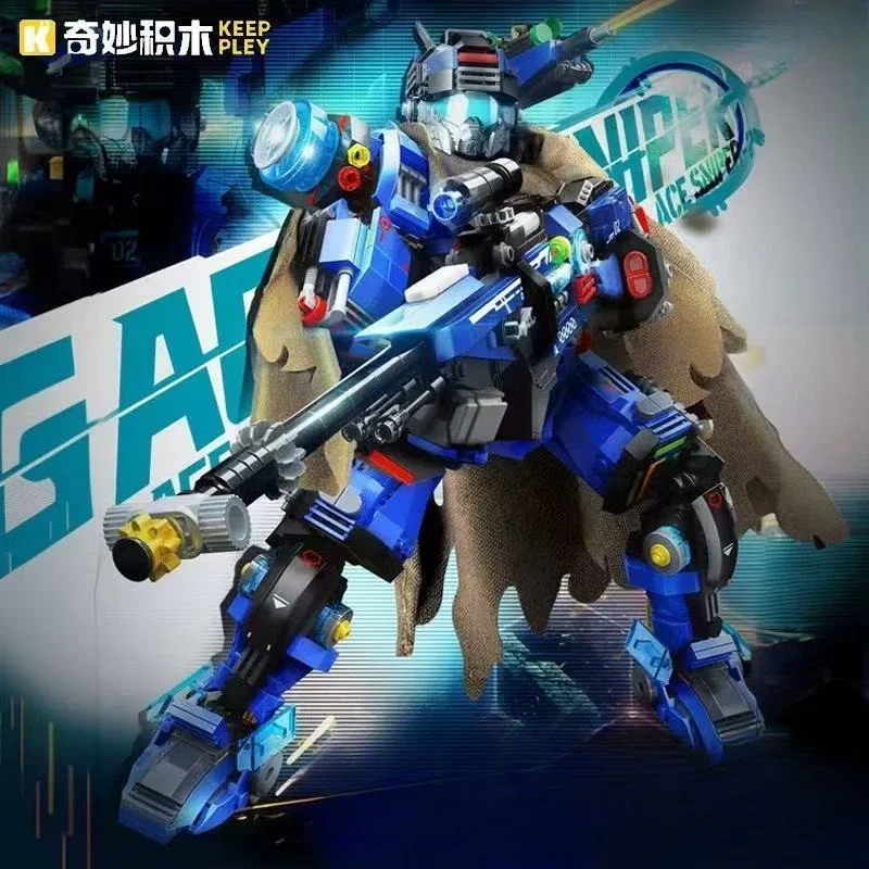 

KEEPPLEY Fantastic Keeppley Blocks Chinese Hero Sharpshooter Special Forces Model Toy for Children's Intelligence Development