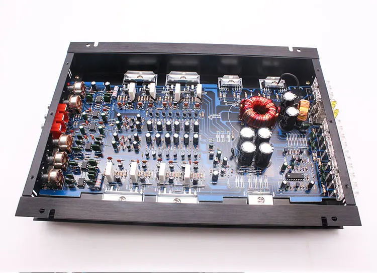 2025 new Wholesale Professional Car Amplifier 12v 5800W Class AB Full Rang Power Amplifier 4 Channel Car Audio Amplifier