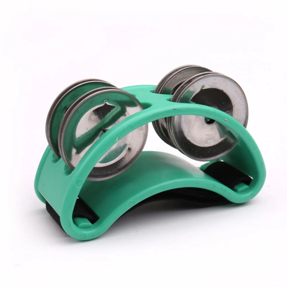 Tambourin de pied pour enfants, éducation musicale, son secouant, hochet, développement de l'attention du bébé, Instrument de Percussion, spectacle sur scène