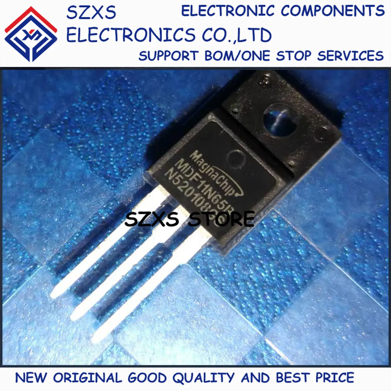 

New Original 10Pcs MDF11N65B TO-220F 650V 11A MOSFET Field Effect Transistor In Stock Electronic Components Good Quality