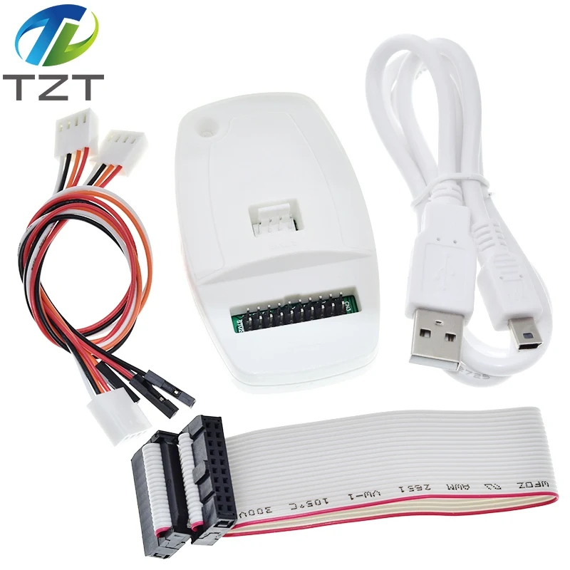 TZT 1pcs New ST-LINK/V2 ST-LINK V2(CN) ST LINK STLINK Emulator Download Manager STM8 STM32 artificial device