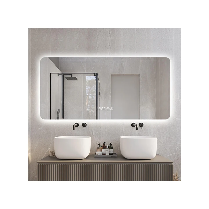 Wholesale TV Mirror Series Smart Mirrors Modern Light Luxury Android for Hotel Bathroom Wall Mounted Light
