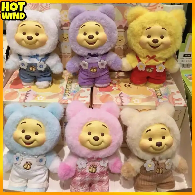 

Pooh Candy Series Vinyl Doll Blind Box Kawaii Backpack Pendant Cute Office Decor Exquisite Birthday Gift Trendy Collectible Toy