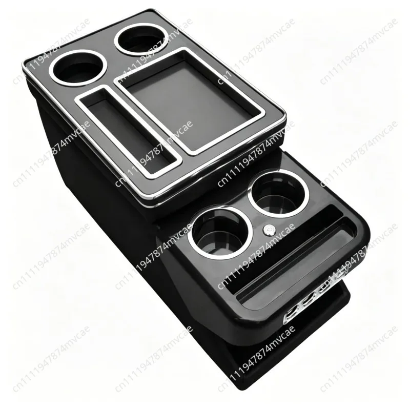 For Toyota Overlord Estima Previa Previa Armrest Box 30-50 Series Storage Armrest Box Row Front Railing Box Set