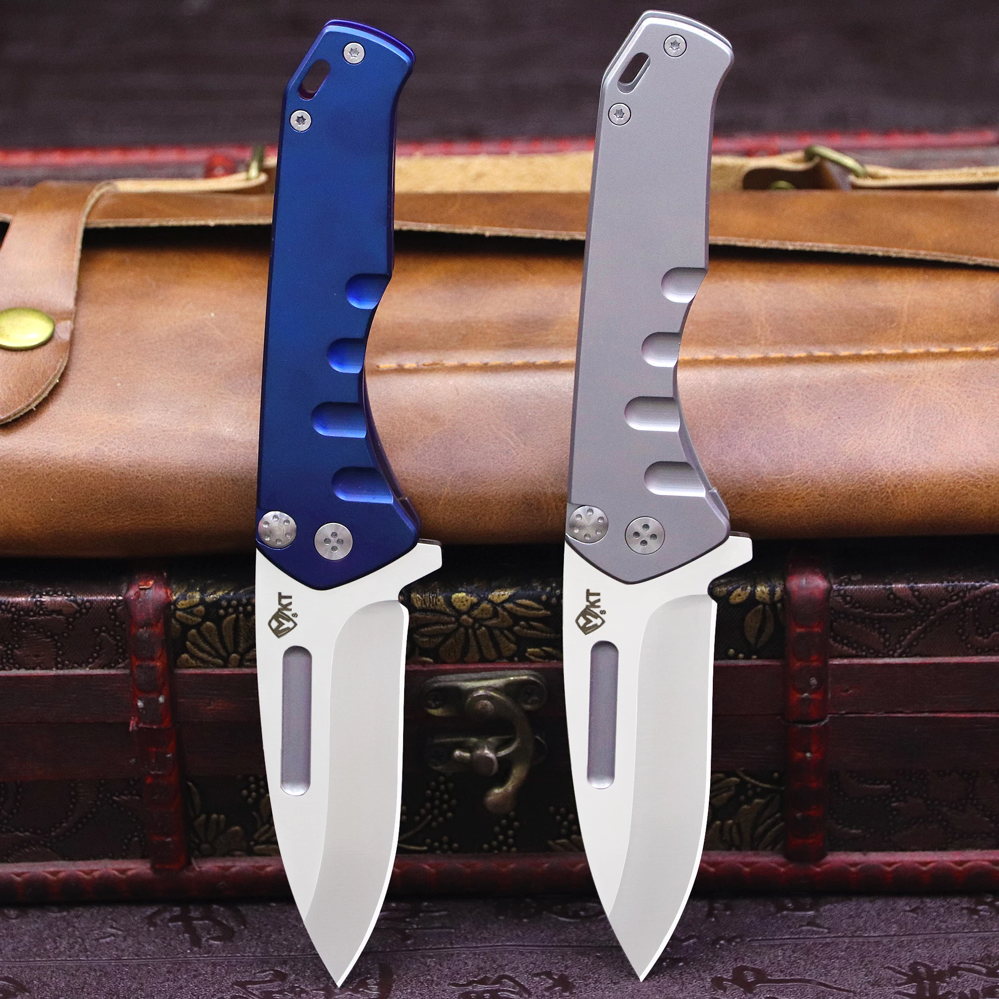 Limited edition American d2 steel sharp folding EDC tool knife, outdoor hunting folding knife, jungle survival folding knife