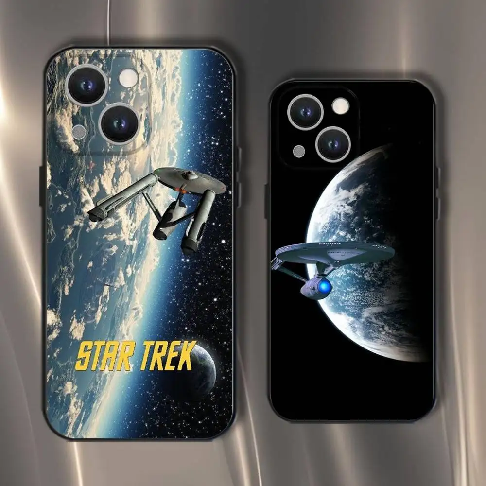 

S-Star T-Trek S-Ships Phone Case For iPhone 16,15,14,13,12,11,Pro,XS,Max,XR,Plus,E,SE4,Mini Black Soft Cover