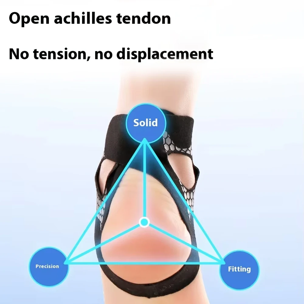1 قطعة دعامة الكاحل الضاغطة الجديدة للرجال والنساء ، كم مرن للتواء للقدم لحماية الرياضة والتهاب المفاصل والتهاب اللفافة الأخمصية #3