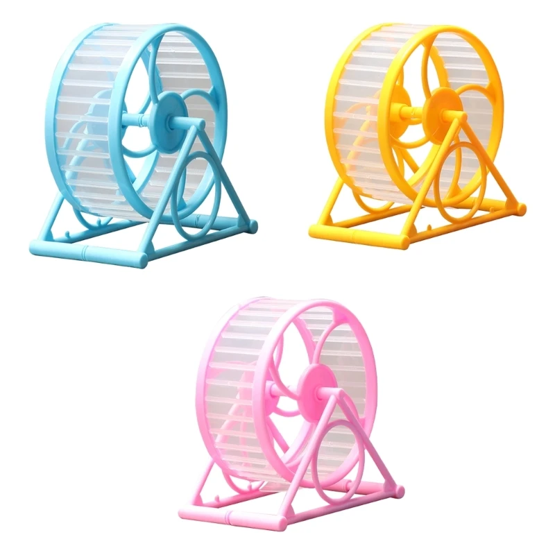 Bird Running with Stand for Hamster Desktop or Cage Colorful Spinner Colorful Running Wheel Jogging Toy Dropship