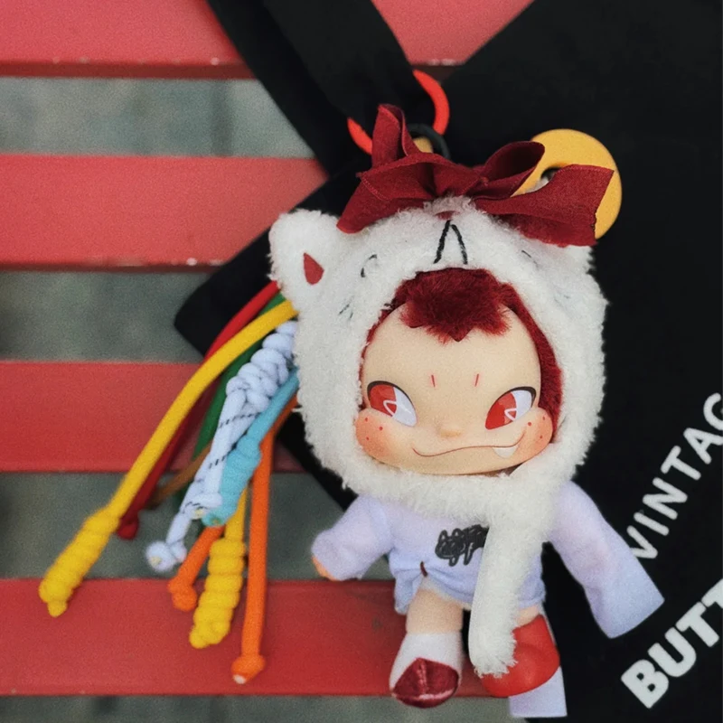 กล่องสุ่ม NINNIC Wild & Free Series ตุ๊กตาไวนิล NINNIC กระเป๋าเซอร์ไพรส์ ตุ๊กตาแปลกตา จี้ห้อยพวงกุญแจ ของตกแต่ง ของเล่น