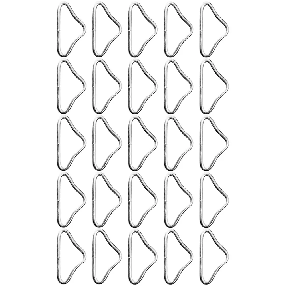 

30pcs Triangle Replacement Parts And Accessories Triangle Rings Parts Trampoline Ring Replacement for Trampoline Mesh Repair