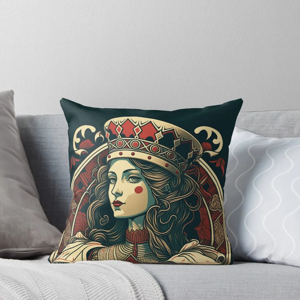 

The Queen of Hearts Throw Pillow Luxury Sofa Cushions Decorative pillowcase Pillow Cover pillow