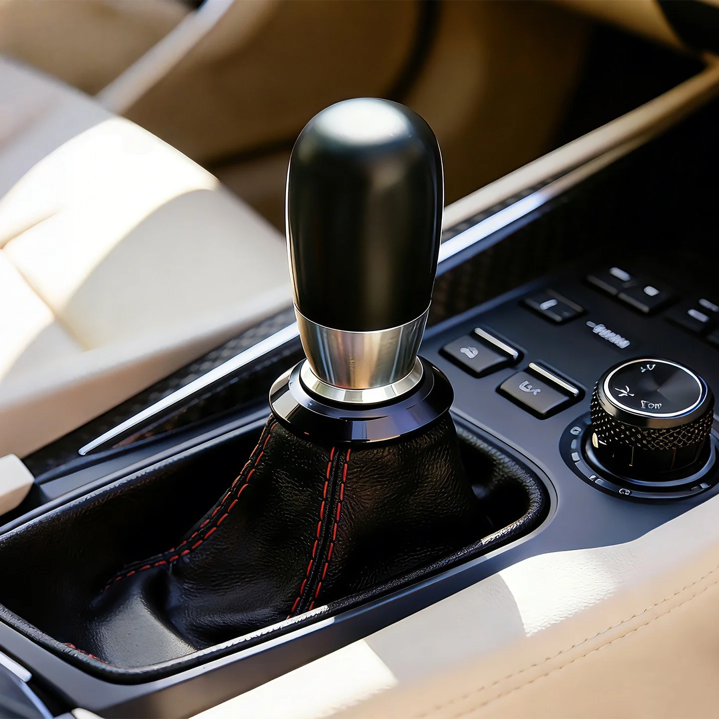 Universal Acrylic Car Gear Shift Knob Manual Transmission Shifter Handle Personalized Gear Lever Auto Modification Accessories