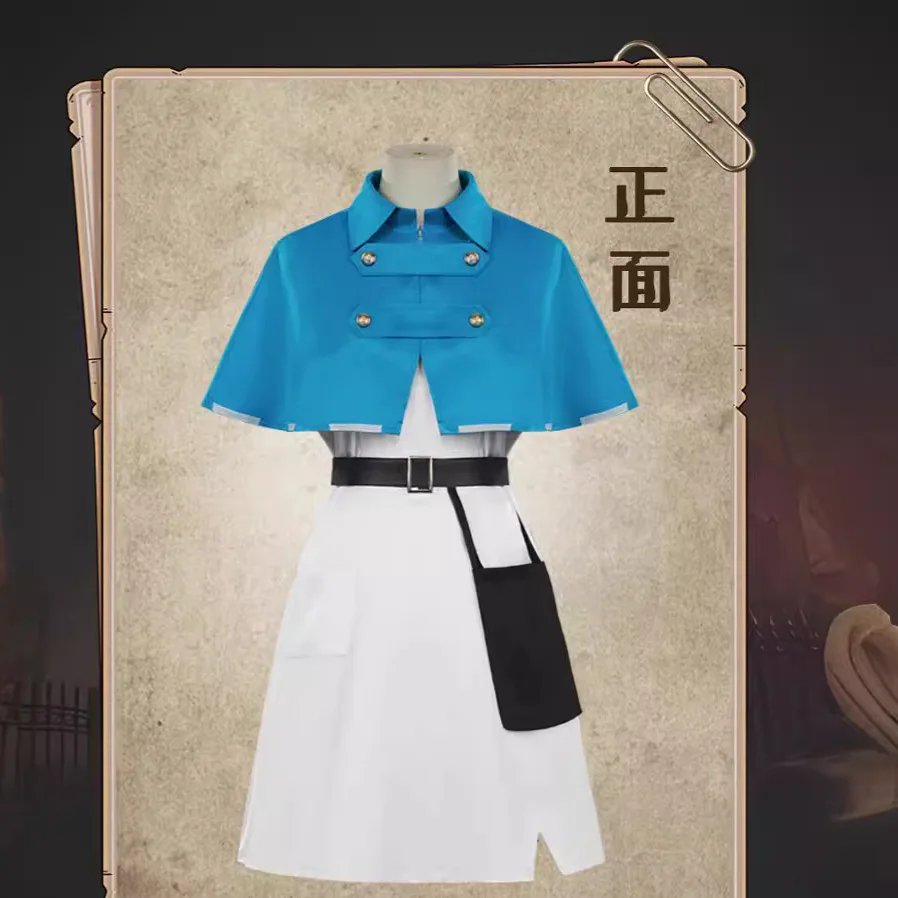 

The Fifth Person Clothing, Emily Deauxville Doctor Cosplay Costume, The Fifth Person Survivor Doctor.