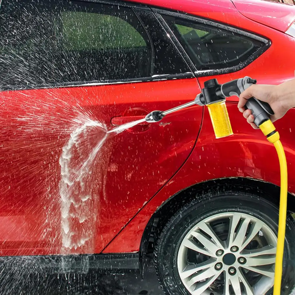 

Car Cleaning Pressure Washer Metal Extension Pole Adjustable Nozzle Garden Faucet Pressure Washer Cleaning Tool For Cars Trucks