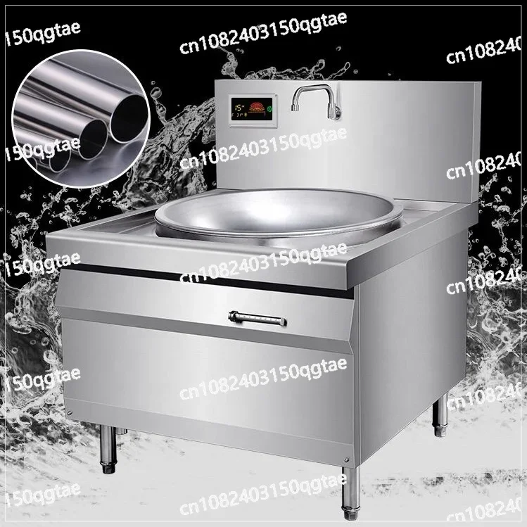 High Power Hotel Induction Cooker Commercial Magic Furnace Electric Single Silver Ceramic Galvanized Iron