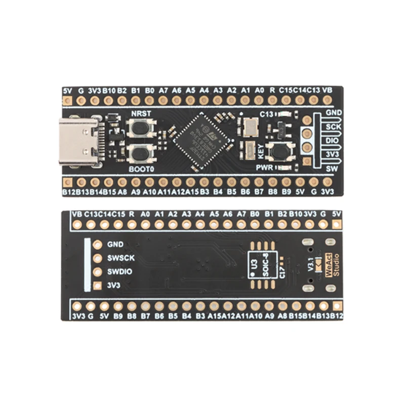 5Pcs/1pc STM32F411CEU6 Development Board STM32F4 Core Small System Board Learning Board