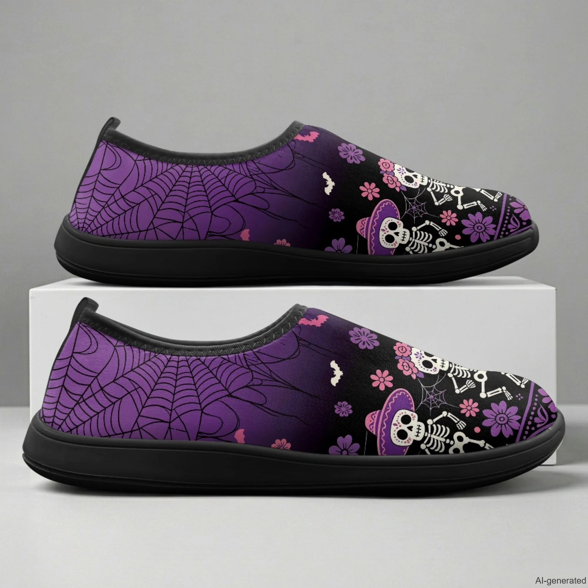 Women'S Shoes Nursing - XIXIRIMIDO Sneakers Nere Slip-on con Punta
