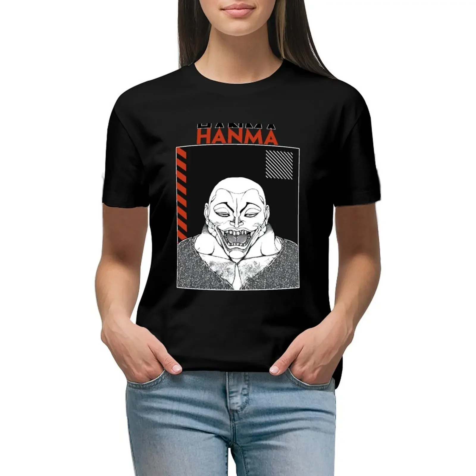 

Jack Hanma . T-shirt tees korean fashion oversized t shirt Women