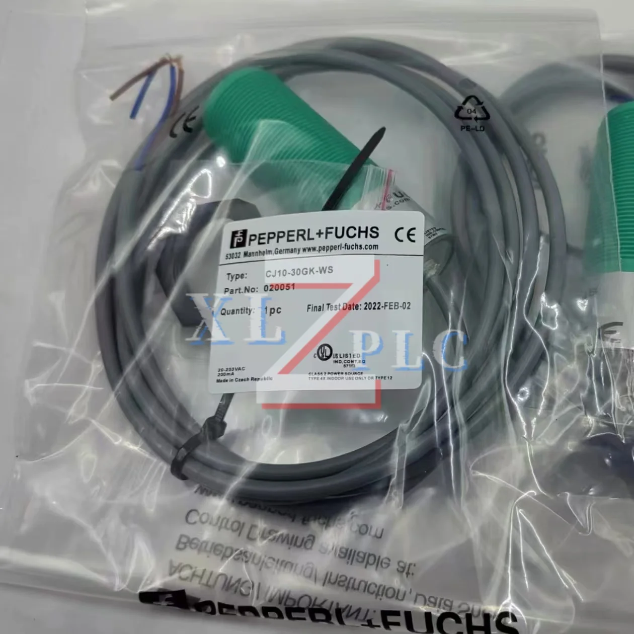 

Датчик приближения CJ10-30GK-WS новый в наличии