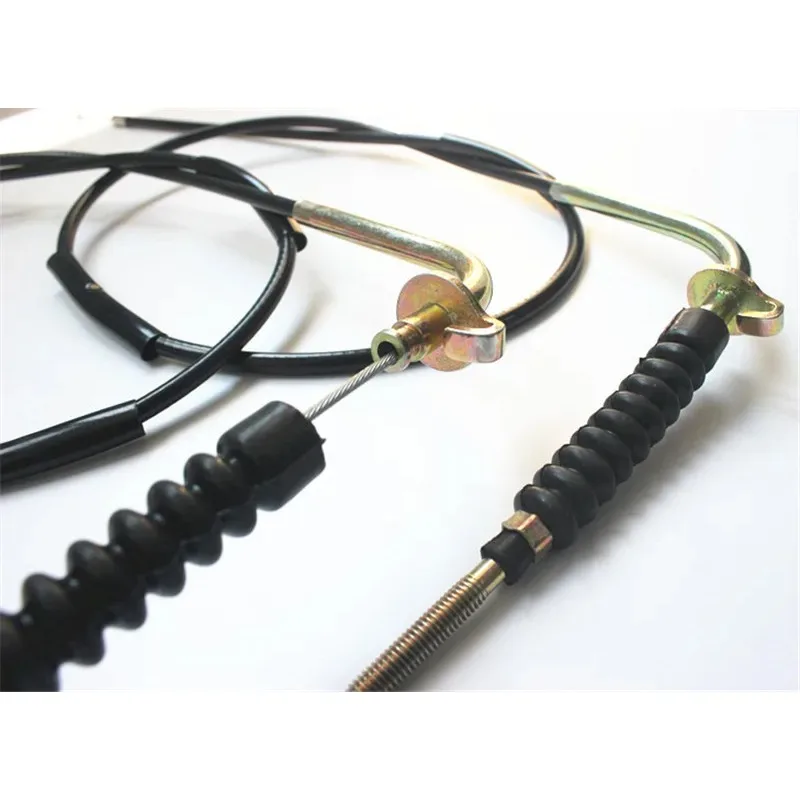 2Pcs Front Brake Cable Replacement Fit Suzuki LT80 Quadrunner Quadsport ATV 1996-2001 Quad Bike Brake Wire Spare Parts