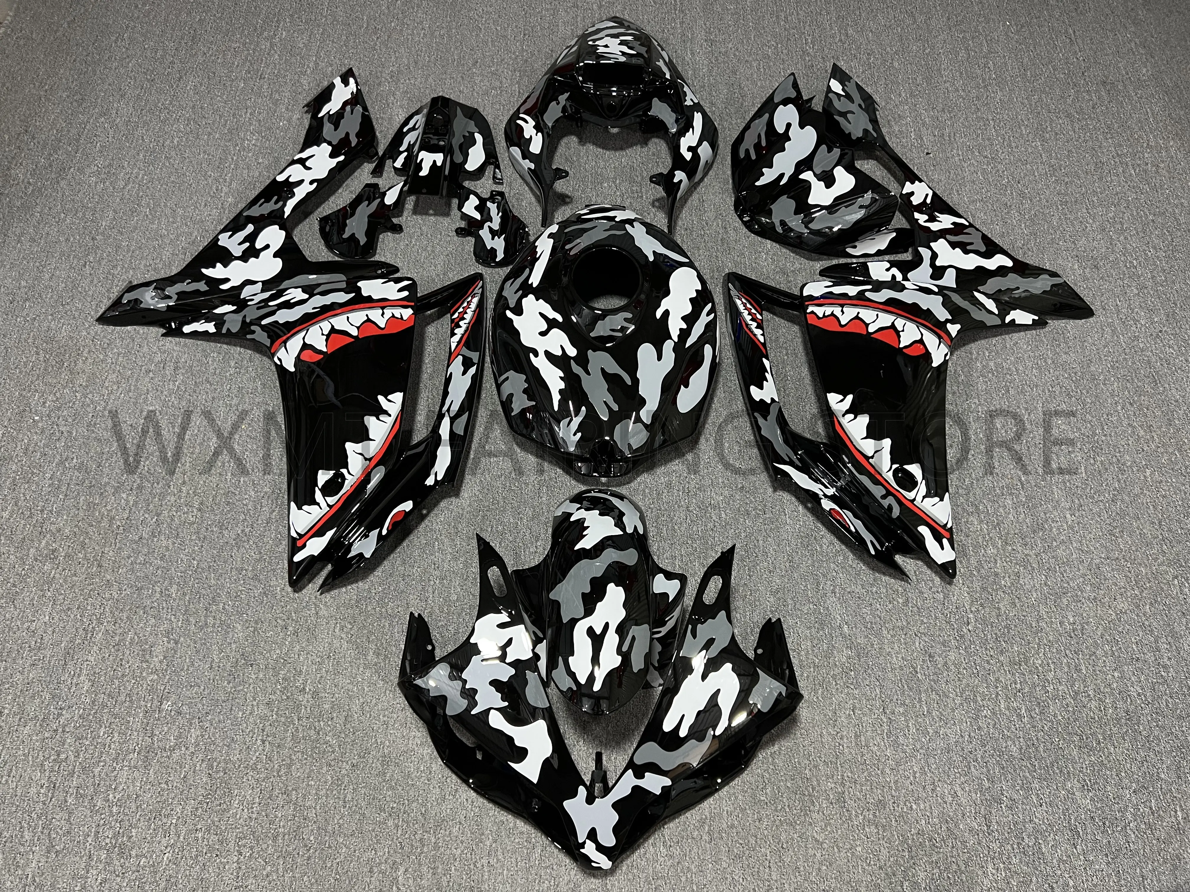 NEW ABS Motorcycle Injection mold full Fairing Kit fit For YZF R1 2007 2008 YFZ-R1 07 08 Bodywork Fairings kits set