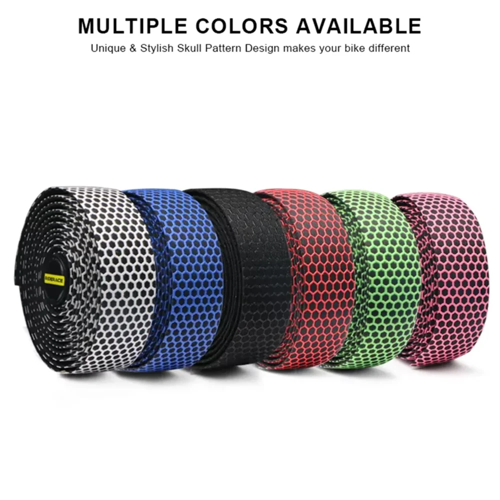 Bike Handlebar Tape Road Bicycle Handle Bar Straps Breathable Anti-slip Cycling Racing Fixed Gear Belt