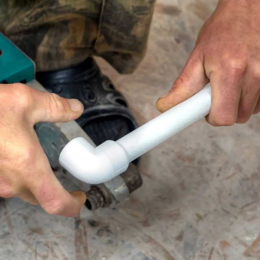 42 Pieces 3 4 Inch PVC Pipe Fittings Elbow Set Tent Connection Tee Heavy Duty PVC Elbow Fittings for Greenhouse Shed Pipe, Furni