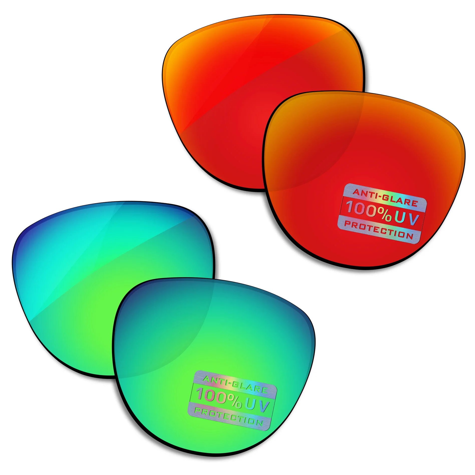 Dragon Liege 55mm 선글라스 UV400 보호 멀티 컬러용 MYCOURAG 교체 렌즈