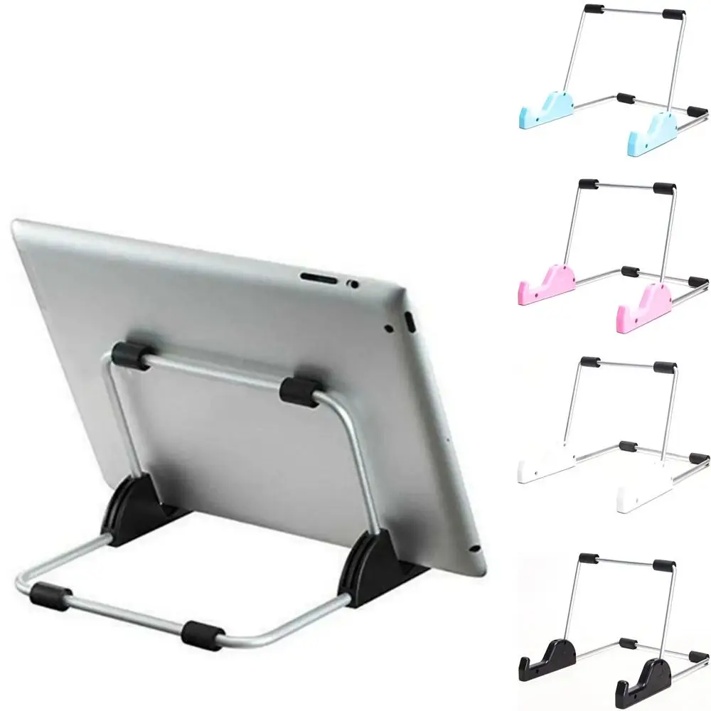 Collapsible Tablet Stand Removable Adjustable Aluminum Alloy Stand Highly Flexible Steady Support Tablet Holder Universal