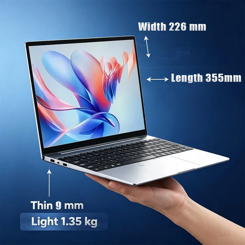New 15.6" Laptop Intel Core I9-9880HK 32GB RAM 2TB SSD Ultra Slim Gaming Laptop 1920*1080 Windows 11 Office Study Home Use