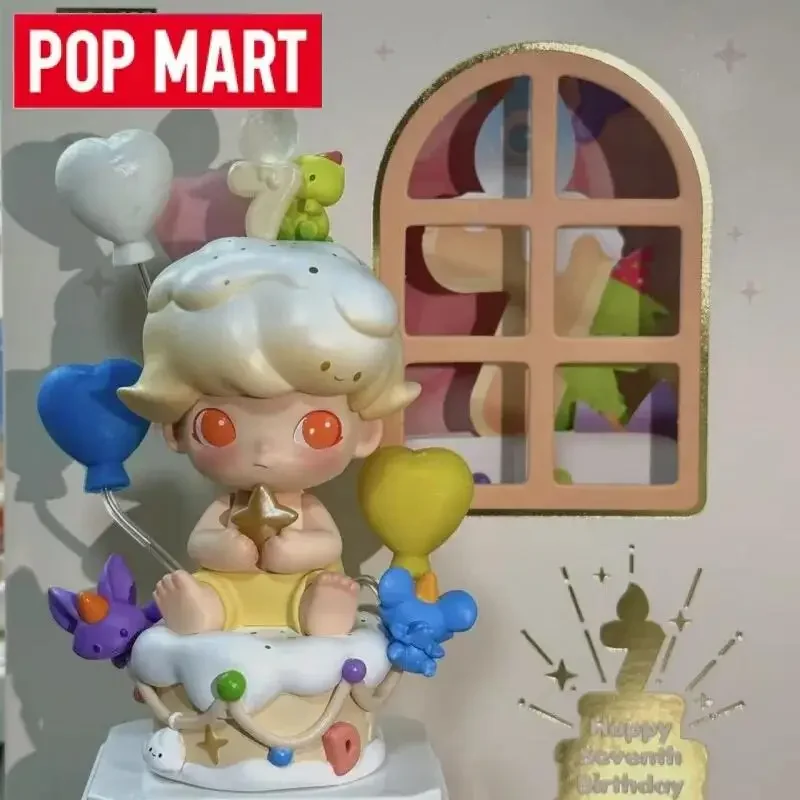 البوب مارت ديمو عيد ميلاد سعيد السابع الأصلي صندوق أعمى لطيف أنيمي عمل الشكل مفاجأة صندوق غامض الحلي التماثيل الدمى #5