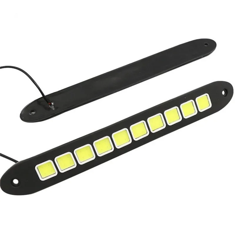 

LED Daytime Running Light DRL White Waterproof Flexible Silicone Highlight Auto Lamp Car Exterior Accessories Car New 2025