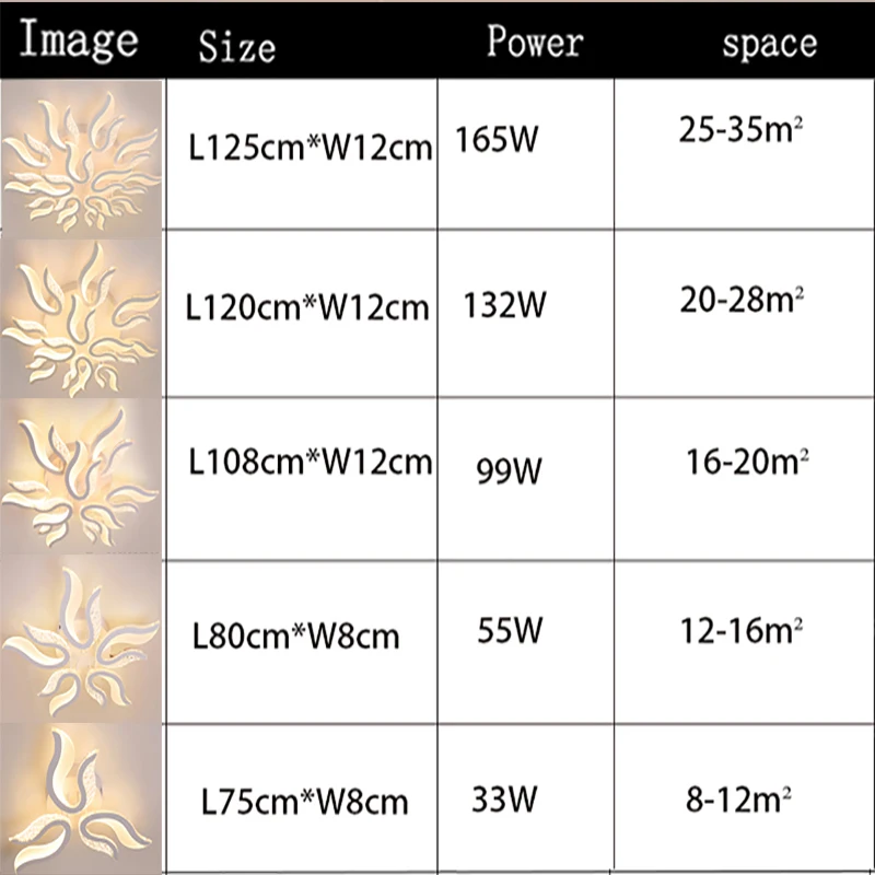 Modern LED teto luzes para sala de estar, lâmpada do quarto, branco e preto luminária, moderno