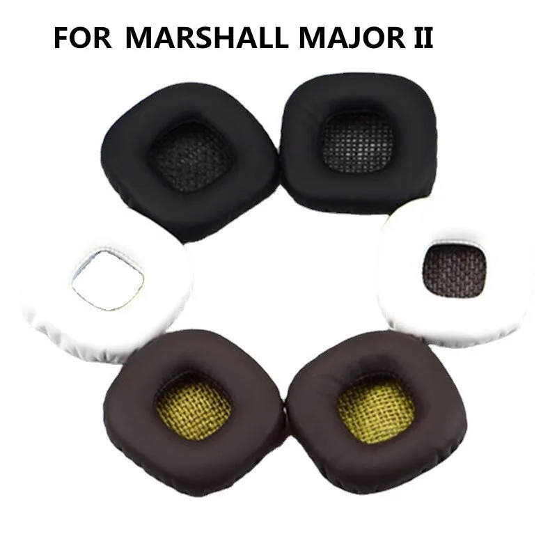 Marshall Major, Major II, Major 2 용 단백질 가죽 교체 이어 패드, 헤드폰 이어패드, 헤드셋 이어 쿠션 수리 부품