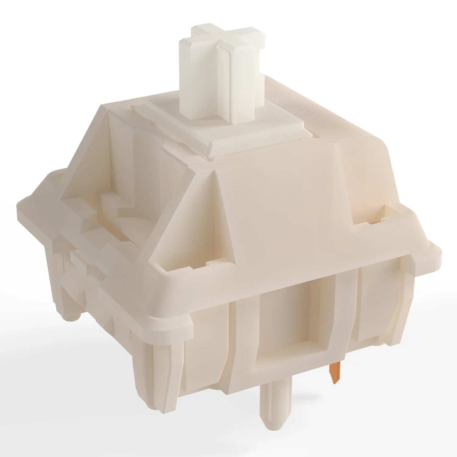 

Переключатель мороженого MMD для механической клавиатуры, линейный 5-контактный полный POM, 45 г, набор игровых клавиатур «сделай сам», MX Switches GMK67 HI75 A75