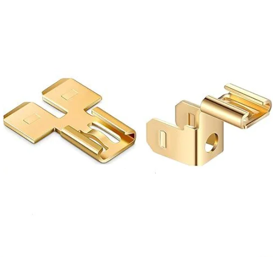 For Chair Terminals Double Male Female Adapter Electrical Adapter Brass Material Easy Setup Flexible Connectivity