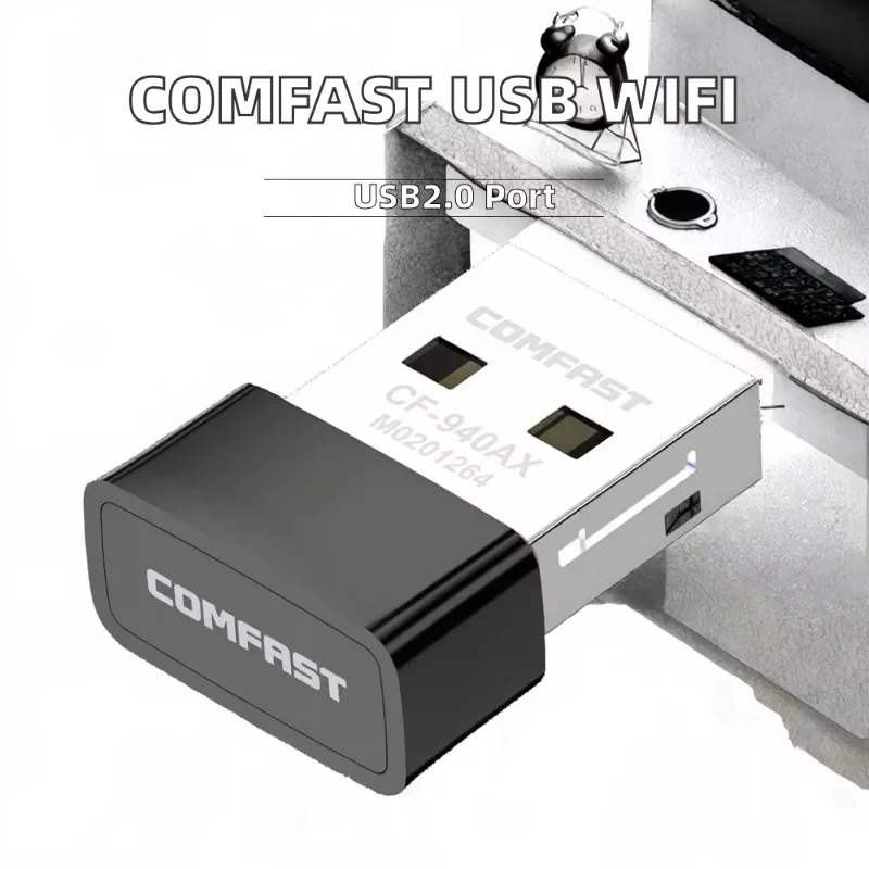 300Mbps USB Wi-Fi Adapter 802.11AX Wireless Dongle 5GHz Internal Card for Desktop/Laptop/Server Stock