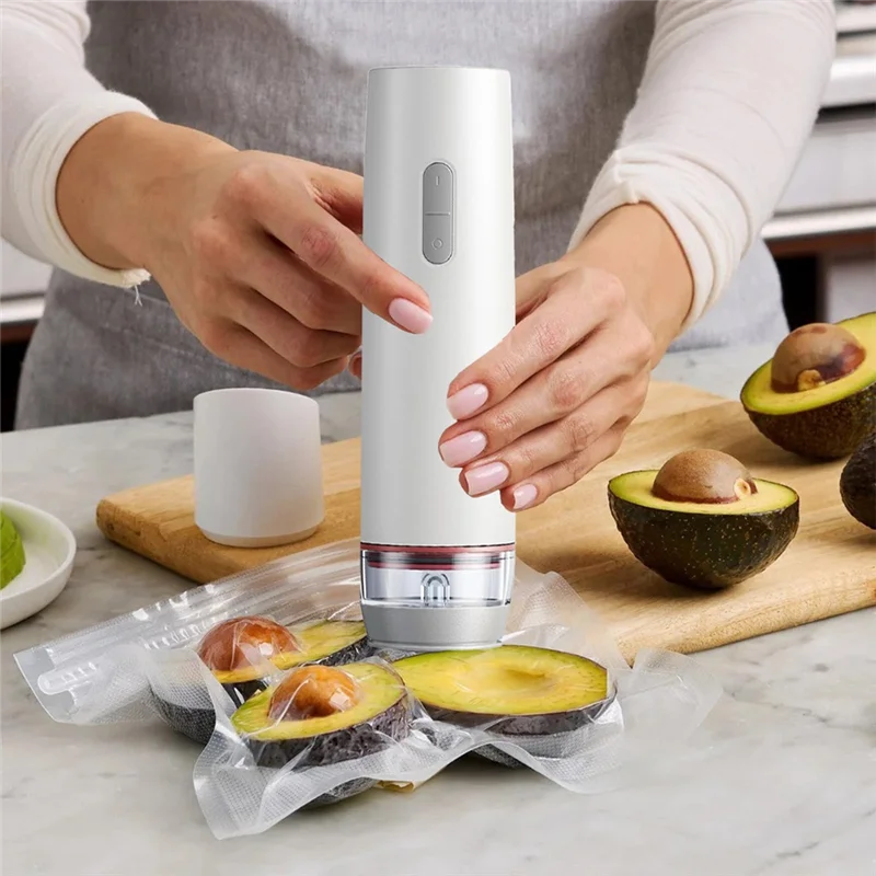 Selador de alimentos compacto-scelleador a vácuo prático para operação contínua de alta velocidade com 30 sacos seladores a vácuo-AA80