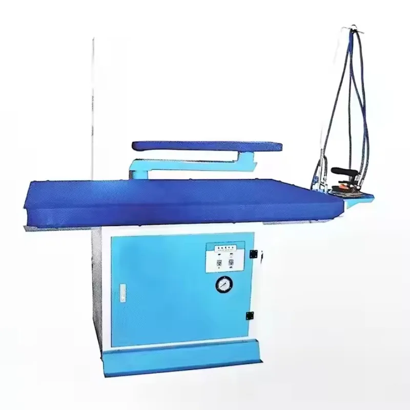 

Industrial garment vacuum ironing machine with built-in Stram generator