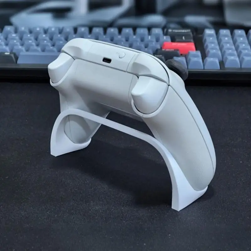 Solid Controller Stand for  Series X S  Gamepad Storage Holder Minimalist Desktop Organizer Gaming Area Use