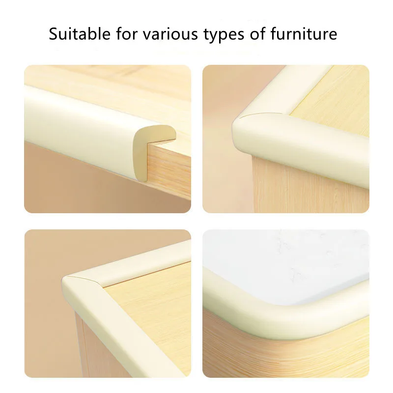 2M baby safety bar table corner edge anti-collision bar foam corner protection furniture bumper protection corner