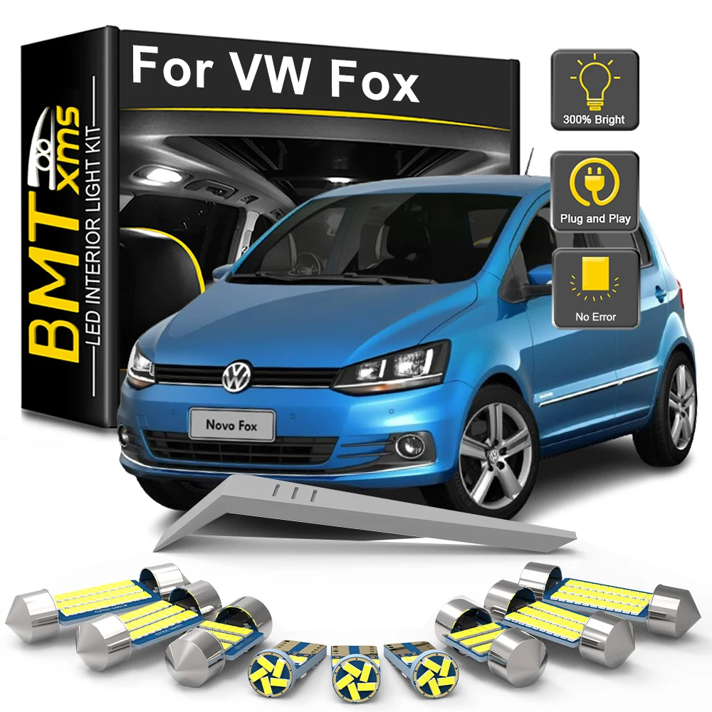 

BMTxms LED Interior Light For VW Volkswagen Fox 2004-2016 2017 2018 2019 2020 2022 2023 LED Car Indoor Reading Trunk Bulb Lamp