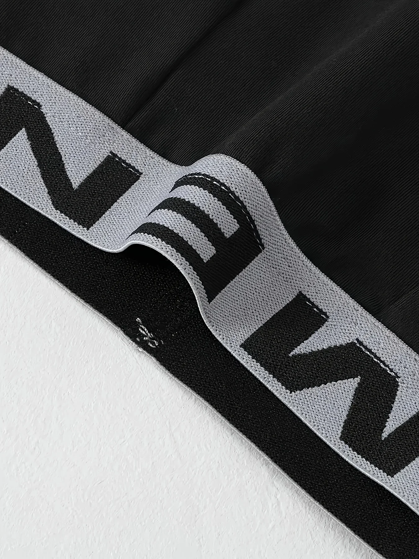 10 Piece Men's Four Season Black Fashionable Casual Basic Versatile Underwear Boxer Shorts Plus Size Youth Sports Base Shorts