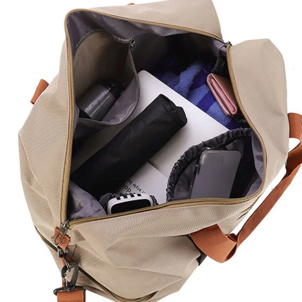 

Портативная дорожная спортивная сумка большой емкости, водонепроницаемая ручная дорожная сумка для багажа, спортивная сумка-мессенджер для деловых поездок, мужская сумка